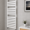 BORA BORA 500x1600 Wit | Witte Verticale Designradiator
