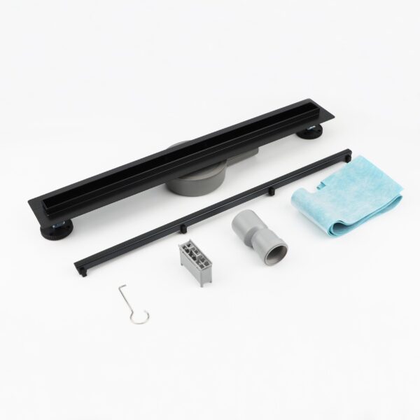 Douchegoot zwart 60cm