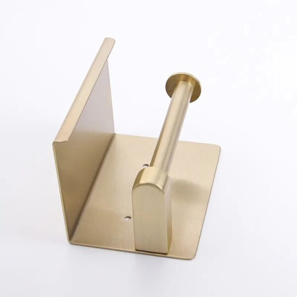 Toilet rolhouder Luxe Geborsteld Goud