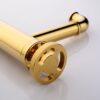 Wastafelkraan opbouw goud hoog