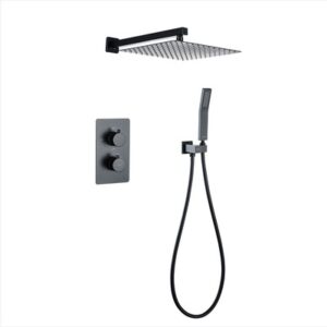 Inbouw Douche kraan Silence zwart