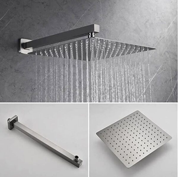 Inbouw Douche kraan Silence zilver