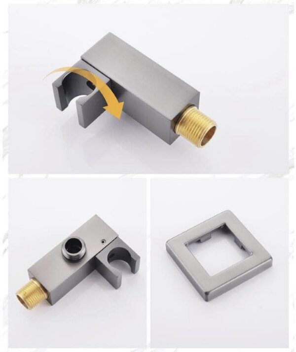 Inbouw Douche kraan Silence zilver