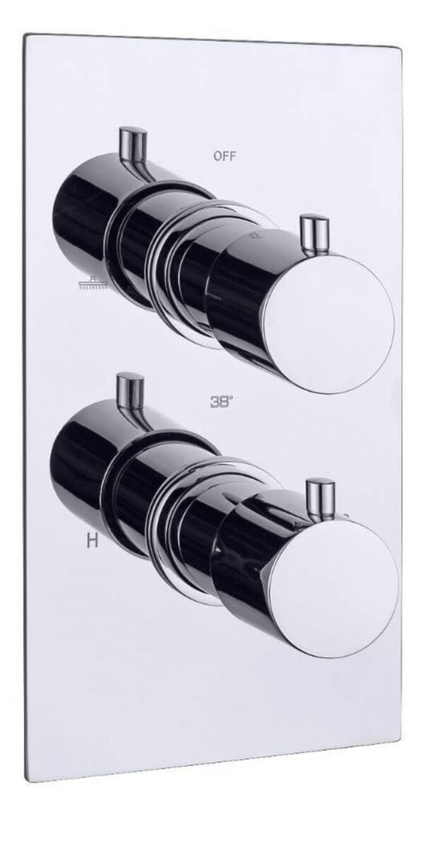 Inbouw Douche kraan Silence zilver