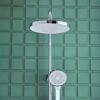 Opbouw Douche kraan Multi zilver rond