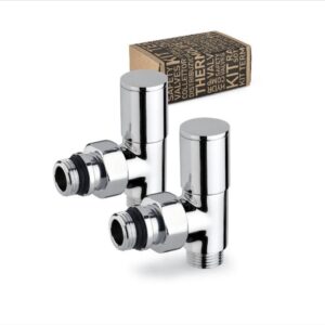 rond-zilver Ronde knop knel