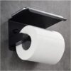 Toilet rolhouder Luxe Zwart